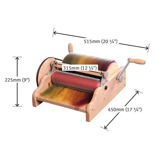 Ashford Wide Drum Carder 4 Ashford Wide Drum Carder - Image 2