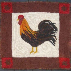 Rooster Rug Hooking Kit