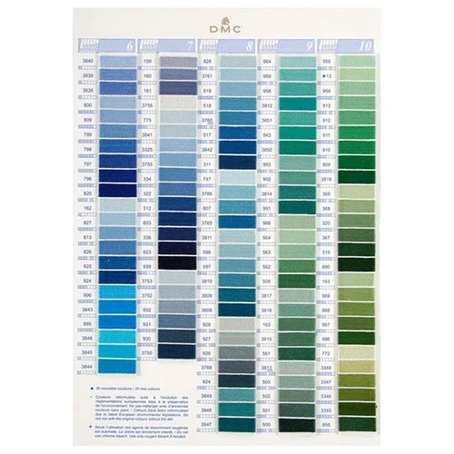 DMC Thread Color Card 6 DMC Thread Color Card - Image 4