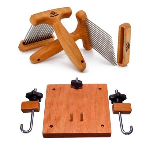 Cherry Wool Comb Set 3 Cherry Wool Comb Set