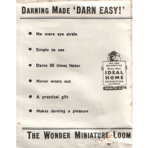 Rosie's Speedweve Style Mending Loom 7 Rosie's Speedweve Style Mending Loom - Image 5