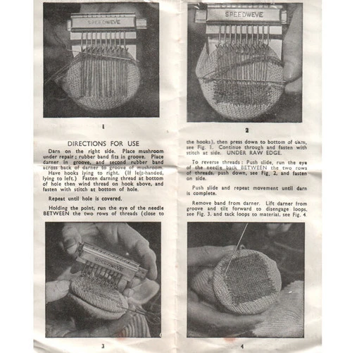 Rosie's Speedweve Style Mending Loom 5 Rosie's Speedweve Style Mending Loom - Image 3