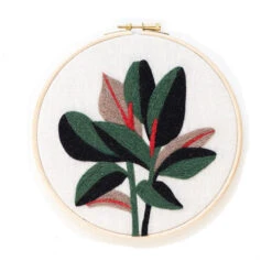 Coloring With Wool Needle Felting Kit - Rubber Tree