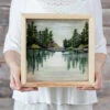 Painting With Wool Needle Felting Kit - Lake Reflections 1 Painting With Wool Needle Felting Kit - Lake Reflections -BEKA Shop FSS KIT15 52730.1697292158