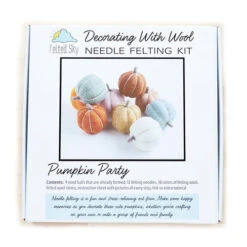 Sculpting With Wool Needle Felting Kit - Pumpkin Party -BEKA Shop FSS SWW 25e 80262.1692030813