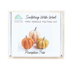 Sculpting With Wool Needle Felting Kit - Pumpkin Trio 9 Sculpting With Wool Needle Felting Kit - Pumpkin Trio -BEKA Shop FSS SWW 26c 56805.1692036386