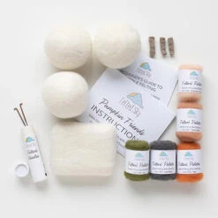 Sculpting With Wool Needle Felting Kit - Pumpkin Friends -BEKA Shop FSS SWW 27b 24227.1692031400