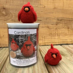 Going Gnome Felting Kit - Cardinals -BEKA Shop GG CARDb 24250.1571768116
