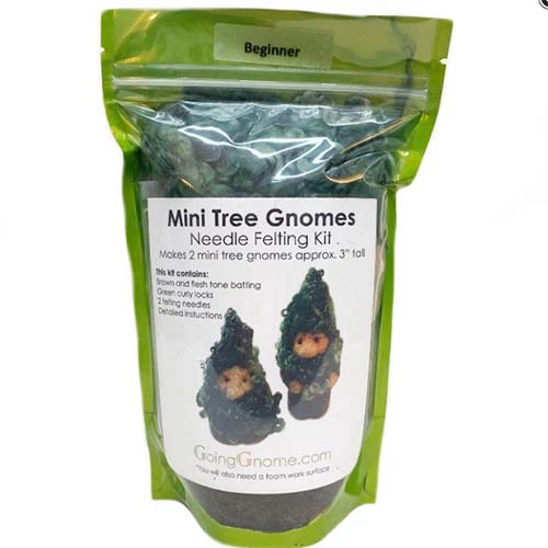 Going Gnome Felting Kit - Mini TreeGnomes 5 Going Gnome Felting Kit - Mini TreeGnomes - Image 3