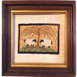 Punch Needle Kit - Grazing Twin Sheep -BEKA Shop HCF PNK 006b 01384.1586723617