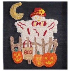 Punch Needle Kit - Ghostly Scarecrow