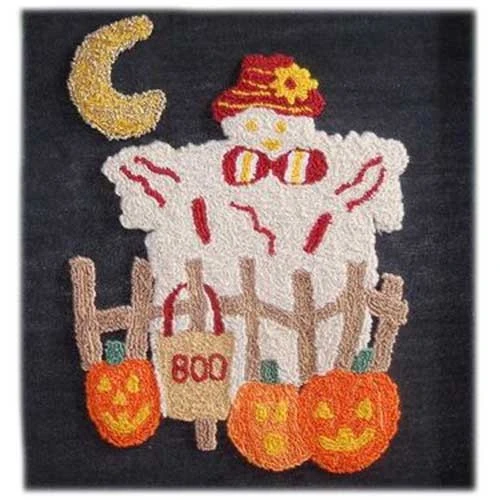 Punch Needle Kit - Ghostly Scarecrow 3 Punch Needle Kit - Ghostly Scarecrow