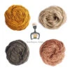 Handspun Hope Borocera Silk Yarn 2 Handspun Hope Borocera Silk Yarn -BEKA Shop HSH 200 06171.1698854111