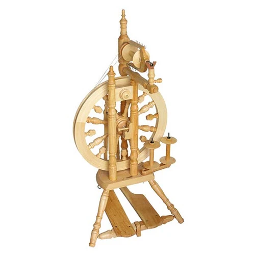 Kromski Minstrel Spinning Wheel - Clear Finish 3 Kromski Minstrel Spinning Wheel - Clear Finish