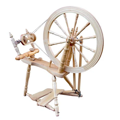 Kromski Symphony Spinning Wheel - Clear Finish 3 Kromski Symphony Spinning Wheel - Clear Finish