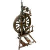Kromski Minstrel Spinning Wheel - Walnut Finish -BEKA Shop Kromski Minstrel Spinning Wheel Walnut 4 29948.1557240879