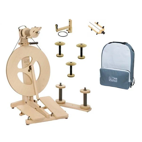 Louet Victoria S95 Spinning Wheel Package 3 Louet Victoria S95 Spinning Wheel Package