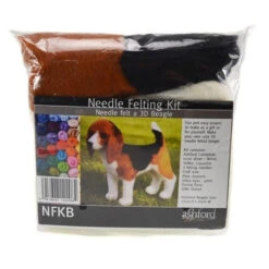 Ashford Needle Felting Kit - Beagle