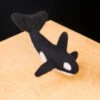 WoolPets Needle Felting Kit - Orca -BEKA Shop Orka Needle Felting Kit 2 37724.1557249066