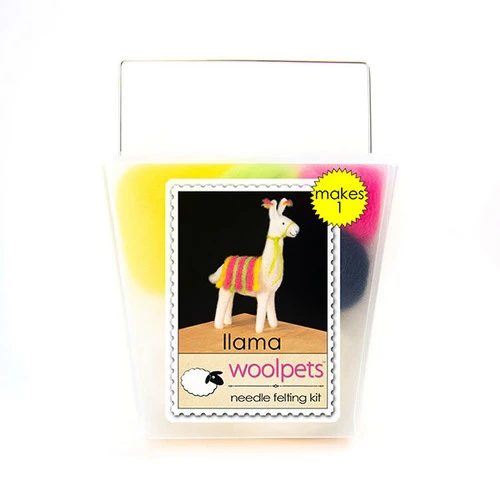 WoolPets Needle Felting Kit - Llama 4 WoolPets Needle Felting Kit - Llama - Image 2