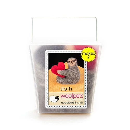 WoolPets Needle Felting Kit - Sloth 4 WoolPets Needle Felting Kit - Sloth - Image 2