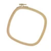 Square Wood Embroidery Hoop - 8"