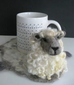 Felting Kit - Sheep Rug Mug