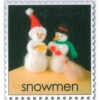WoolPets Needle Felting Kit - Snowmen -BEKA Shop Snowmen Needle Felting Kit 3 05042.1557243229