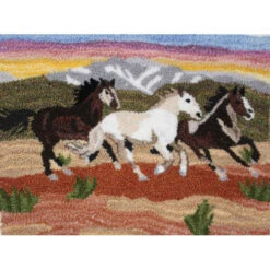 Punch Needle Kit - 3 Colorado Horses