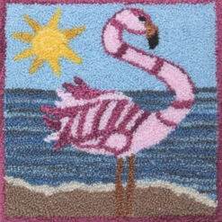Punch Needle Kit - Felicity Flamingo