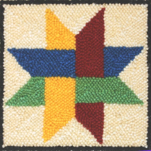 Rug Punch Kit - 8 Point Star 3 Rug Punch Kit - 8 Point Star