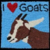 Rug Punch Kit - I Love Goats -BEKA Shop TBS RPK 513 77430.1576243923