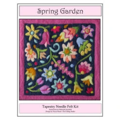 Tapestry Felting Kit - Spring Garden