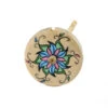Galina Hand Painted Drop Spindle - Pink Blue Green Flower -BEKA Shop VEL POS S03 70117.1568815193