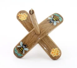 Galina Hand Painted Turkish Spindle - Bee