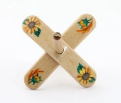 Galina Hand Painted Turkish Spindle - Sunflower