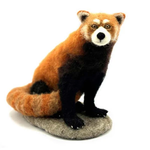 World Of Wool Artisan Felting Kit - Rudy The Red Panda 3 World Of Wool Artisan Felting Kit - Rudy The Red Panda
