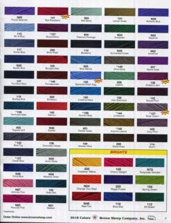 Brown Sheep Nature Spun Worsted Weight Yarn 6 Brown Sheep Nature Spun Worsted Weight Yarn -BEKA Shop bro nssb 3 61958.1574030042