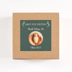 Felted Barn Owl Kit -BEKA Shop gff 004b 29946.1673887942